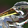 swarovski silver heron